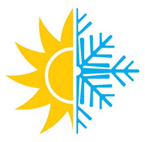 sun and snow image