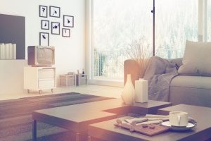 inside of a home with perfect air quality thanks to an air filter replacement