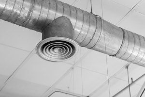 Air Duct or Air Conditioners Pipe. Regular air duct inspection is necessary to check Contaminant build up