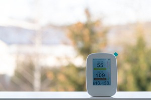 A device to monitor air quality.Identifying the Symptoms Of Bad Air Quality In the home is much simpler now
