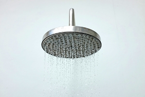 Another tip that can help lower the humidity during showers is using a low flow showerhead