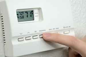 HVAC system thermostats