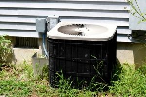 ac unit built during an air conditioning installation