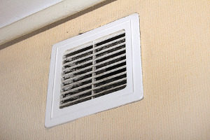 air filter installed by hvac contractors