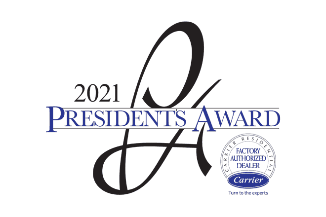 Recipient of the 2021 Carrier President's Award